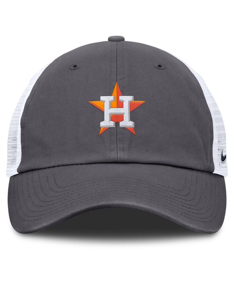 Men's Gray Houston Astros Adjustable Trucker Hat