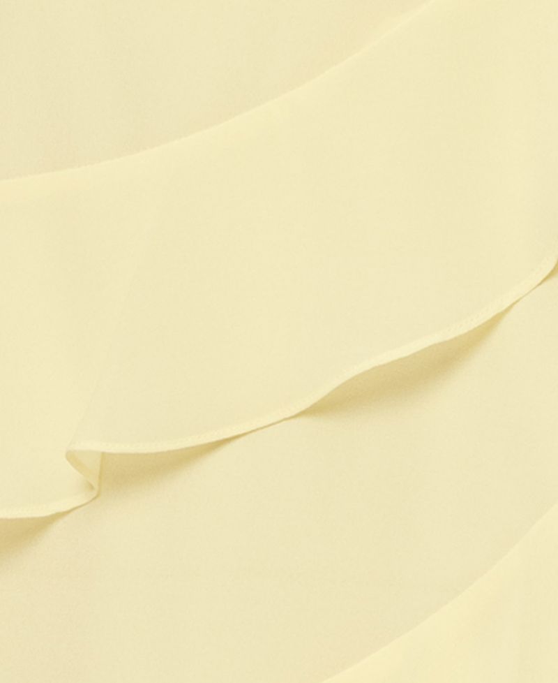 Women's Ruffle Detail Tiered Maxi Dress