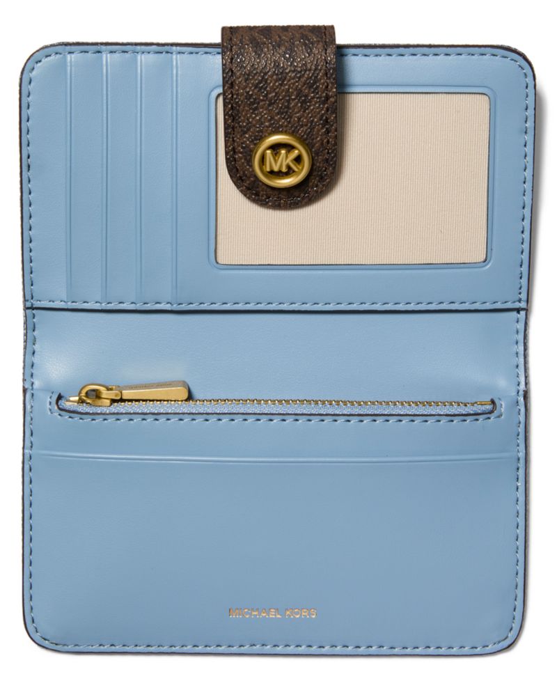 Michael Kors Pop Charm Medium Tab Bifold Wallet