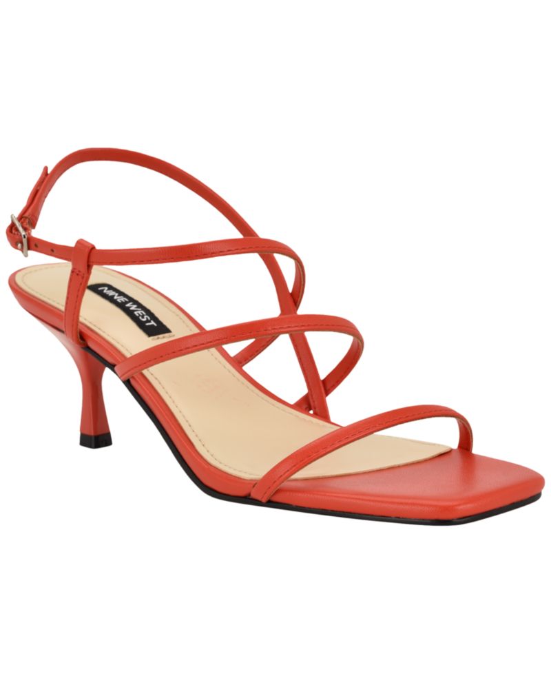 Women's Hindy Strappy Kitten Heel Dress Sandals
