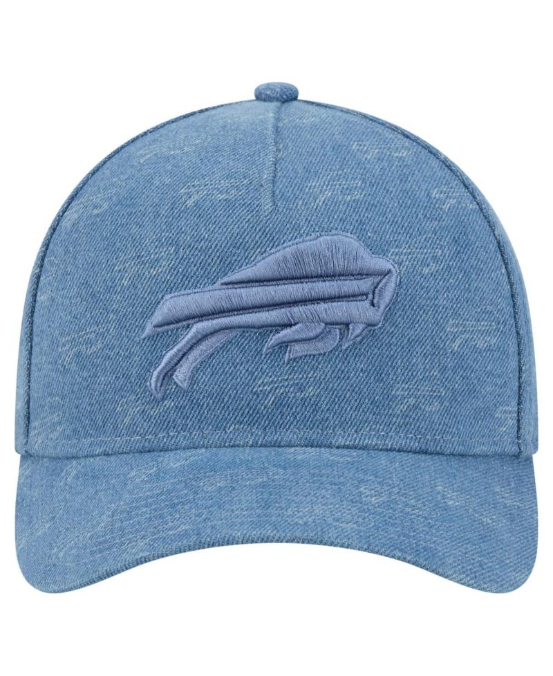 Women's Denim Buffalo Bills A-Frame 9FORTY Adjustable Hat
