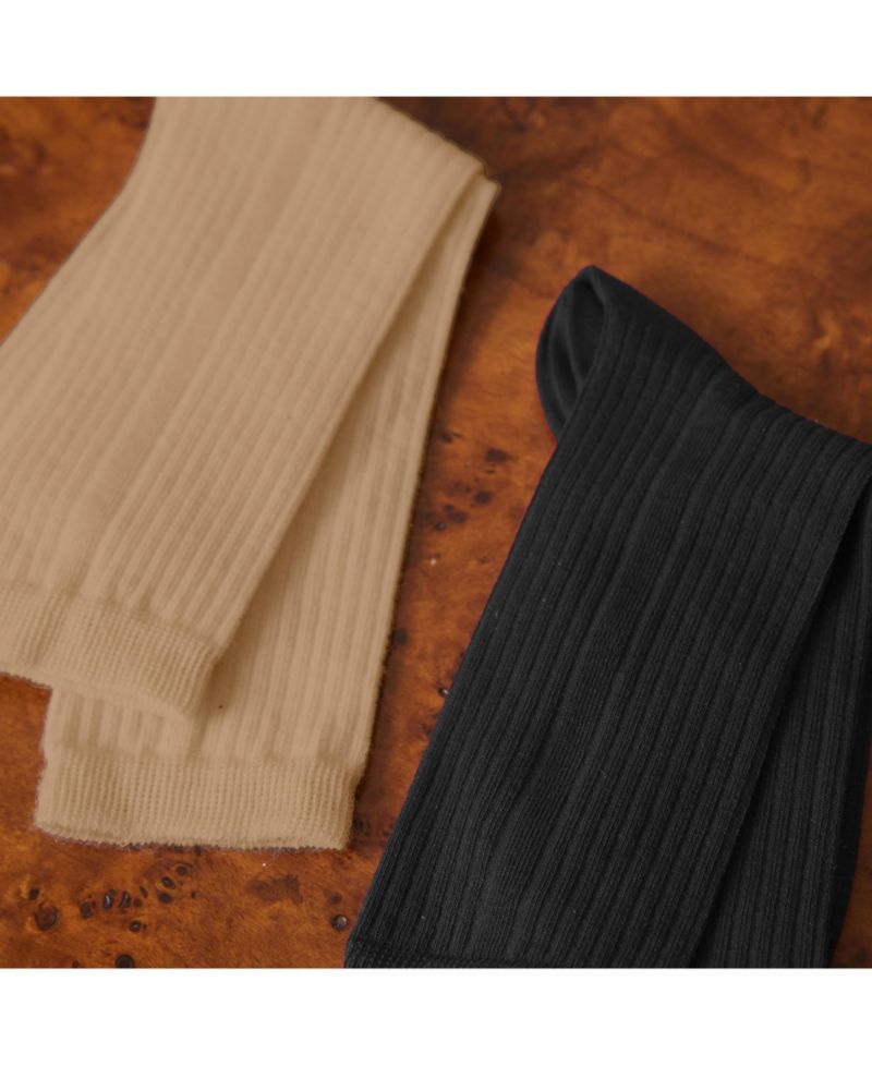 Women's Ribbed Cotton/Cashmere-Blend Knee-High Socks