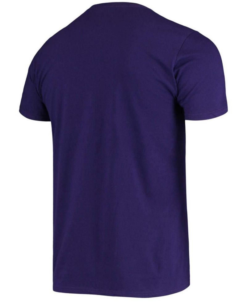 Men's Purple Phoenix Suns Primary Team Logo T-shirt