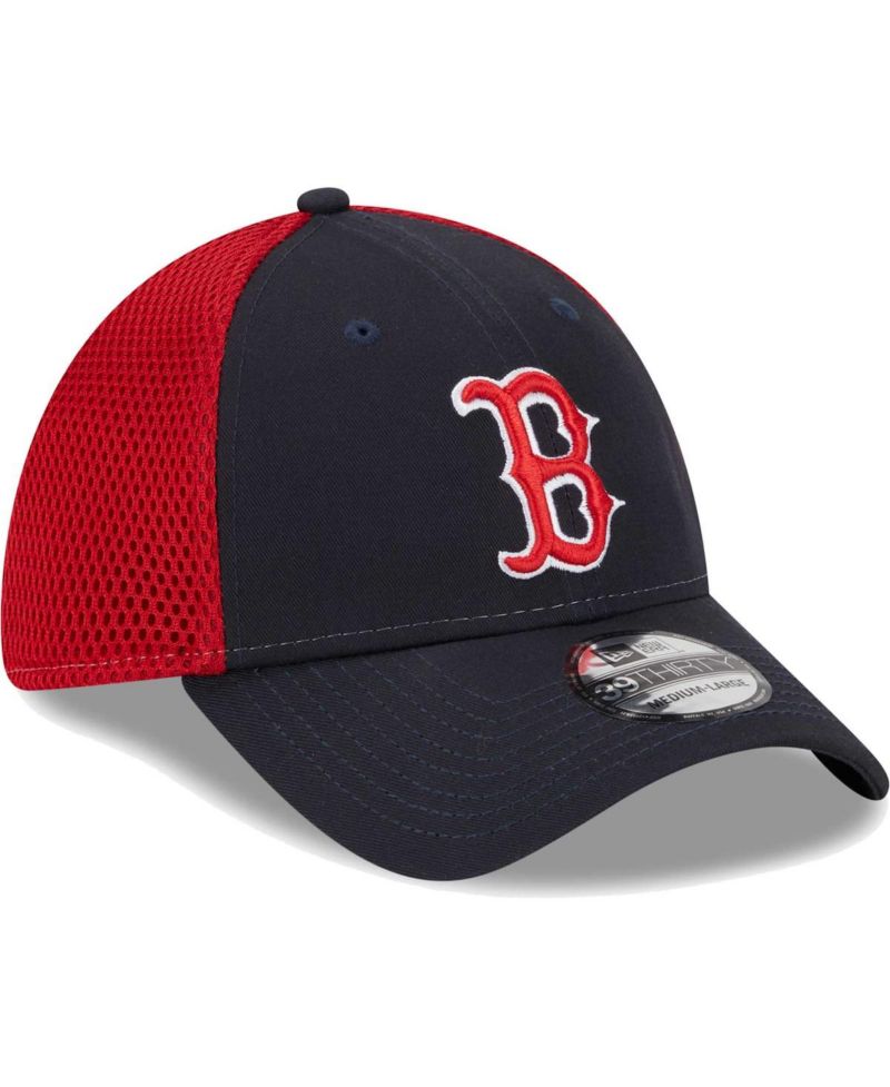 Men's Navy Boston Red Sox Team Neo 39THIRTY Flex Hat