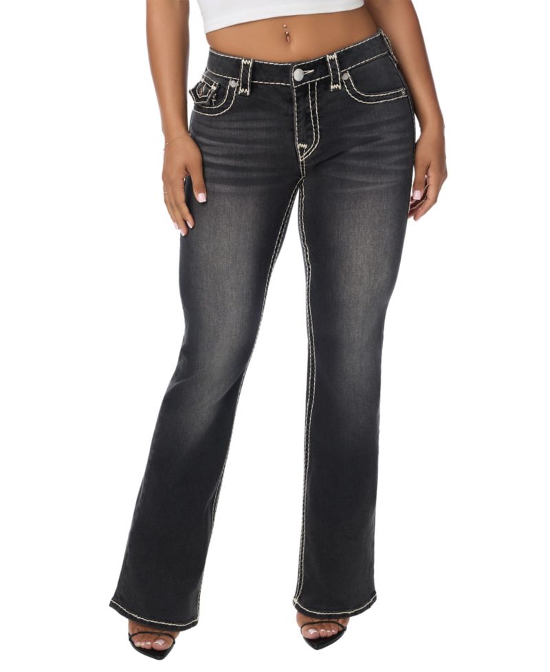 Women's Becca Low-Rise Cotton-Blend Bootcut Jeans