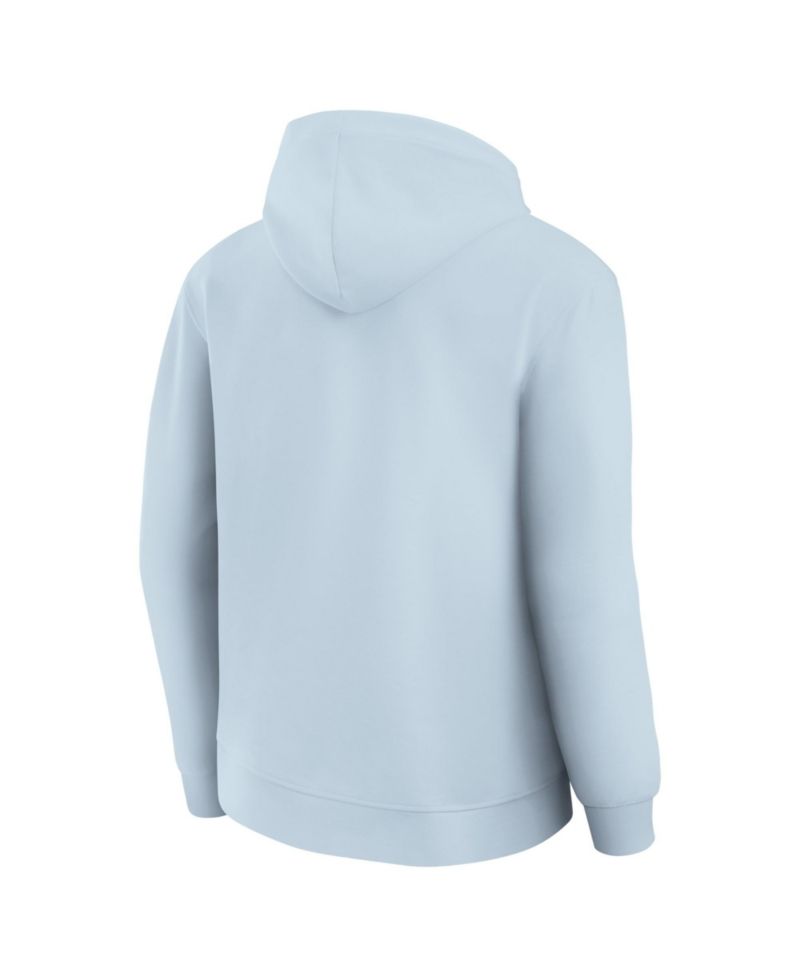 Men's Light Blue San Francisco 49ers Clutch Tri-Blend Hoodie