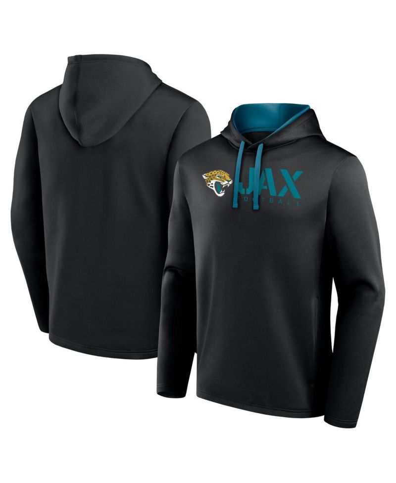 Men's Black Jacksonville Jaguars Head Start Pullover Hoodie