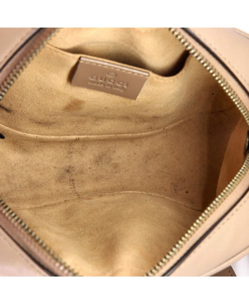 Mini GG Marmont Shoulder Bag Matelasse Leather