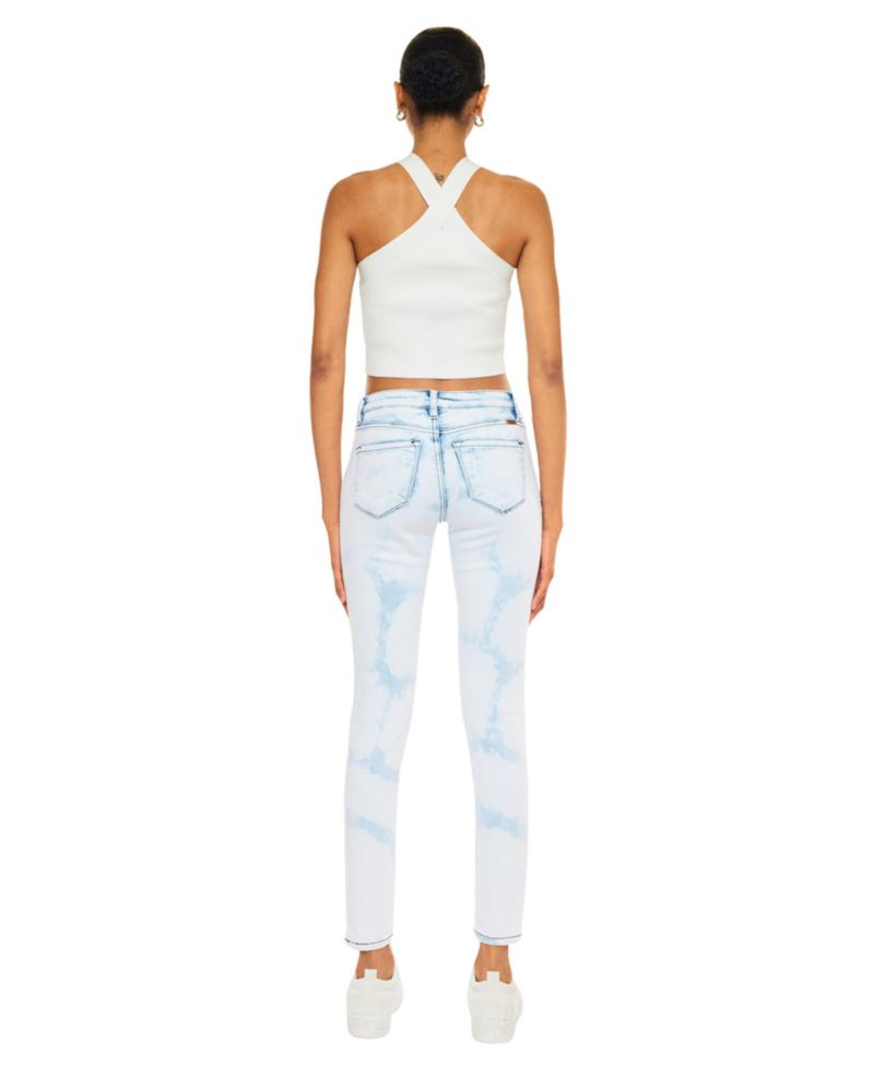 Women's Ezra Mid Rise Super Skinny Jeans