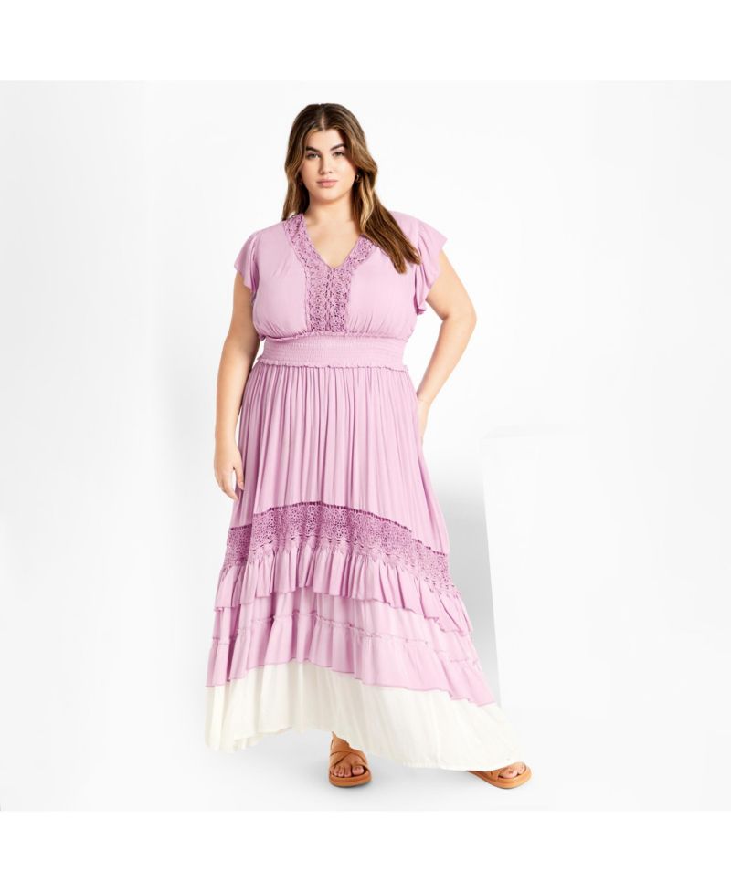 Plus Size Destiny Ombre Maxi Dress