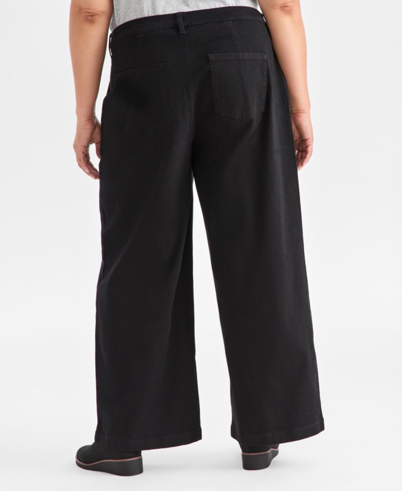 Women's High-Rise Wide-Leg Jeans