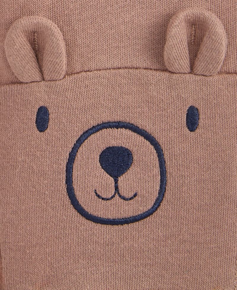 Baby Boys' 3M-24M Mix & Match Bear-Face Jogger Pants
