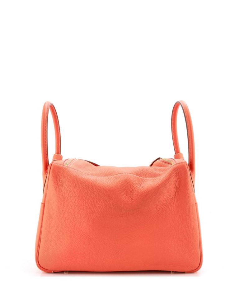 Pre-Owned Herm&eacute;s 34 Lindy Leather Shoulder Bag