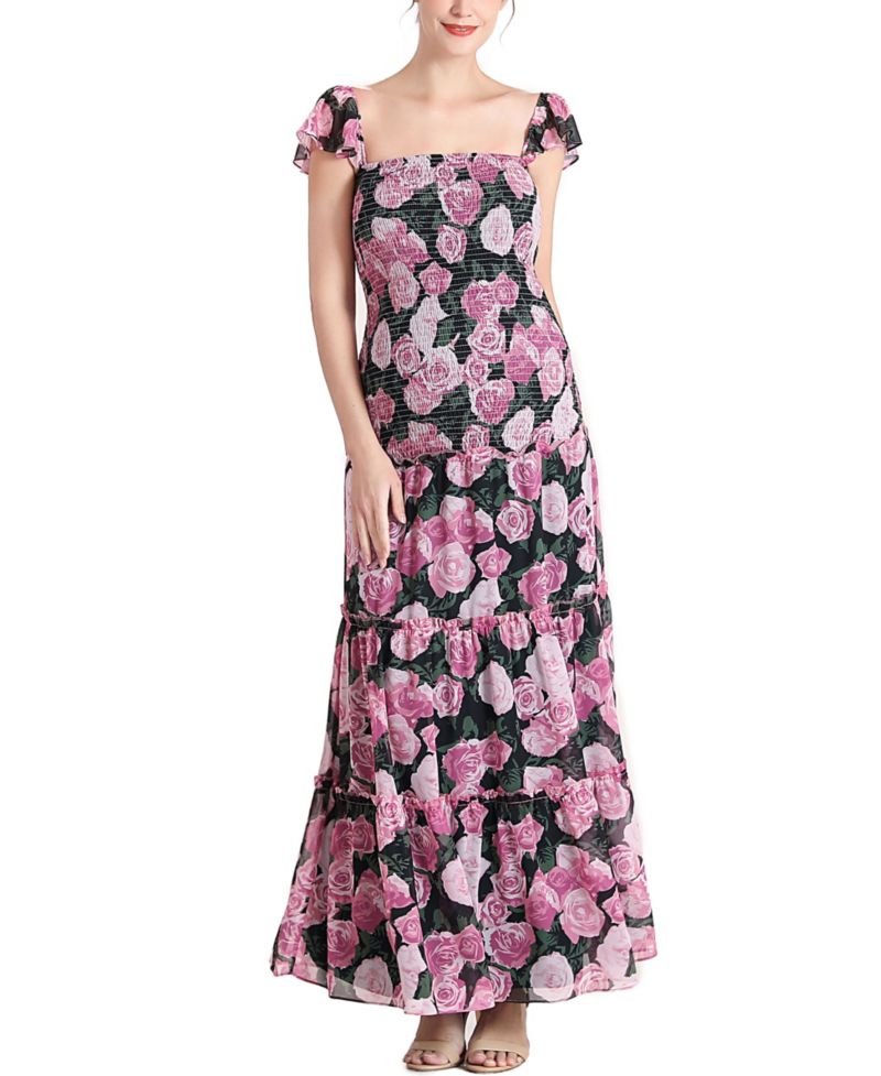 Women's Acey Smocked Maxi Dress