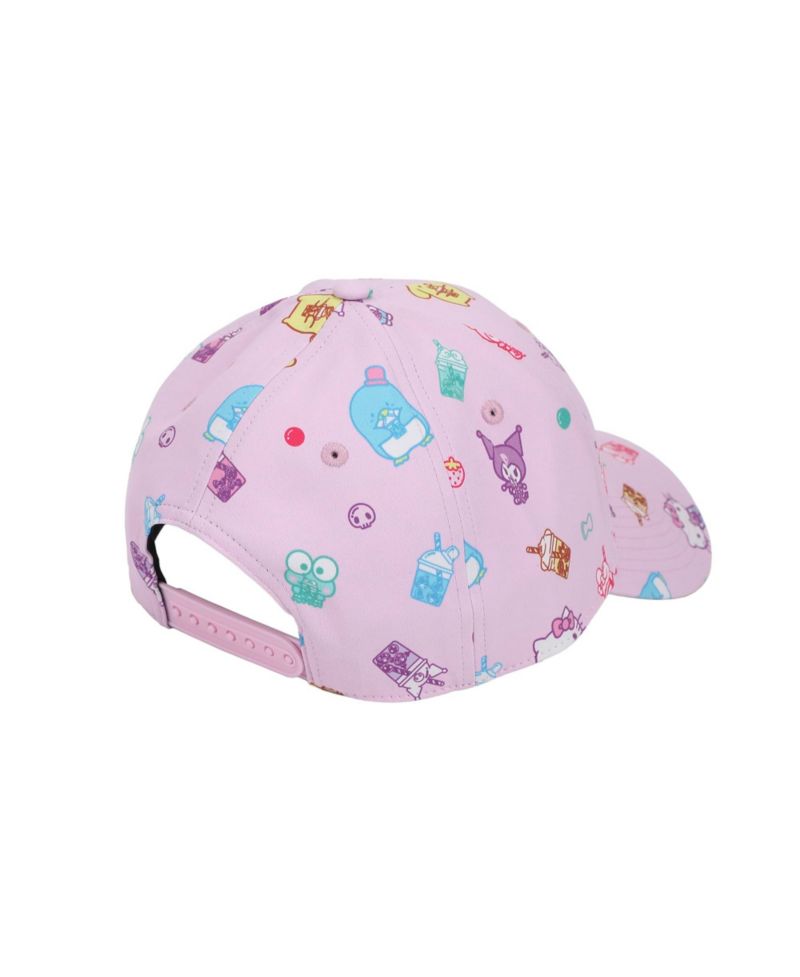 And Friends Aop Drinks Sublimation On Poly B2 Structured Ball Cap Traditional Adjustable