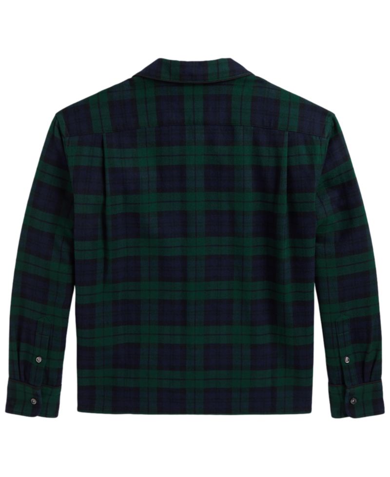 Boys' 8-20 Flannel Oversize the Plaid Big Shirt