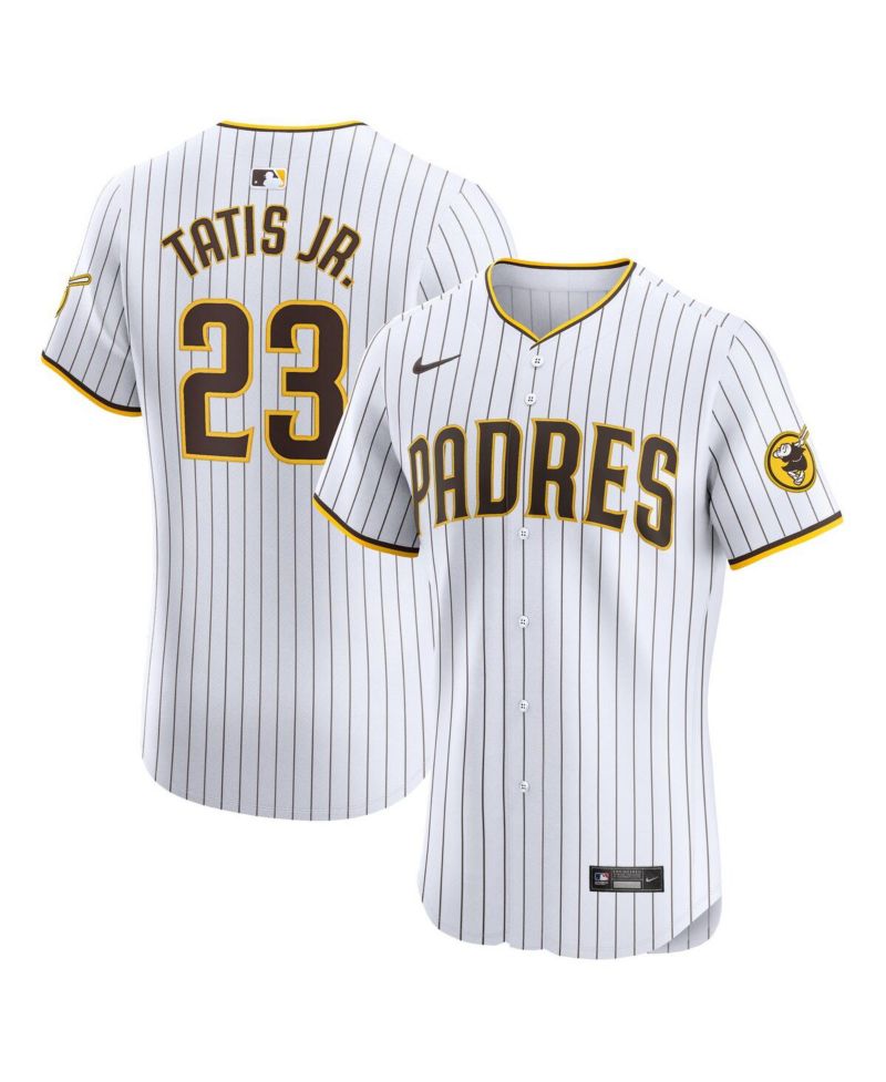 Men's Fernando Tatis Jr. White San Diego Padres Home Elite Jersey