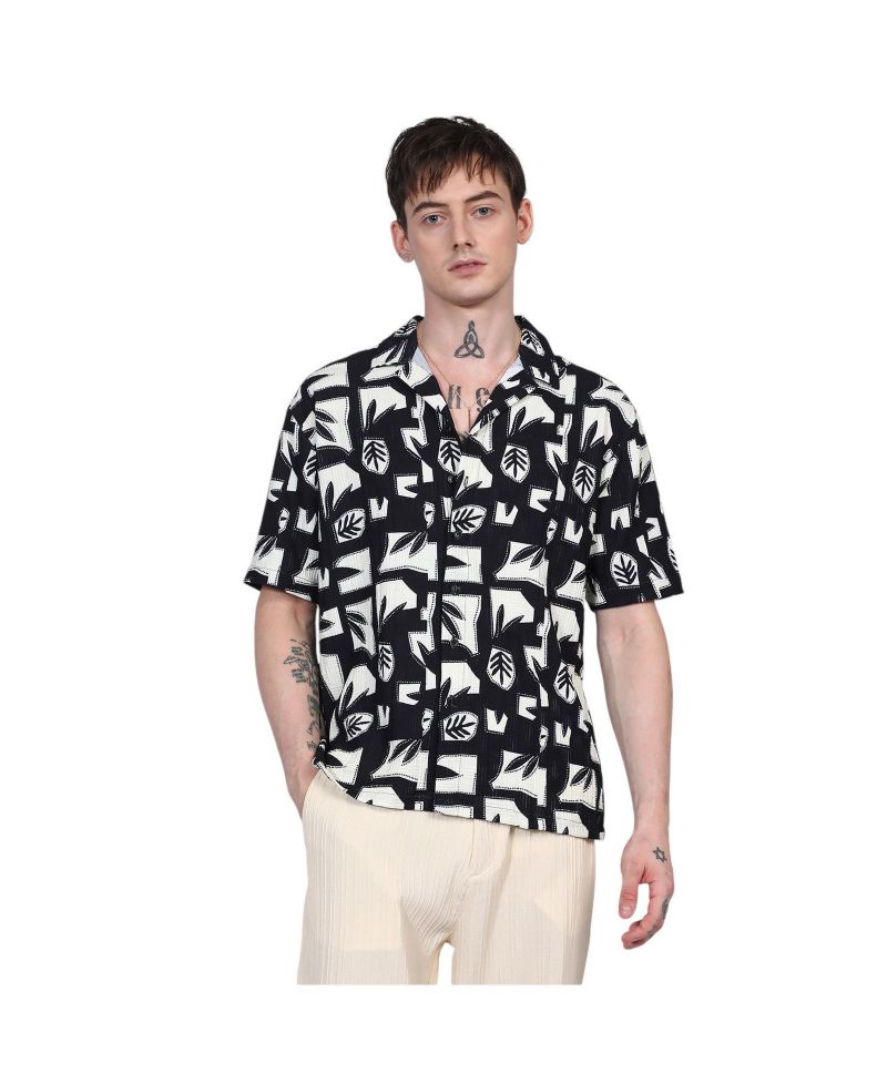 Men's Pleat-Creased Shirt