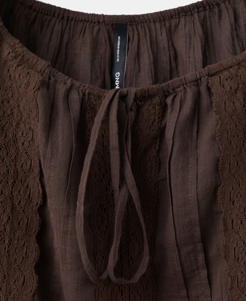 Women's Cotton Lace Blouse