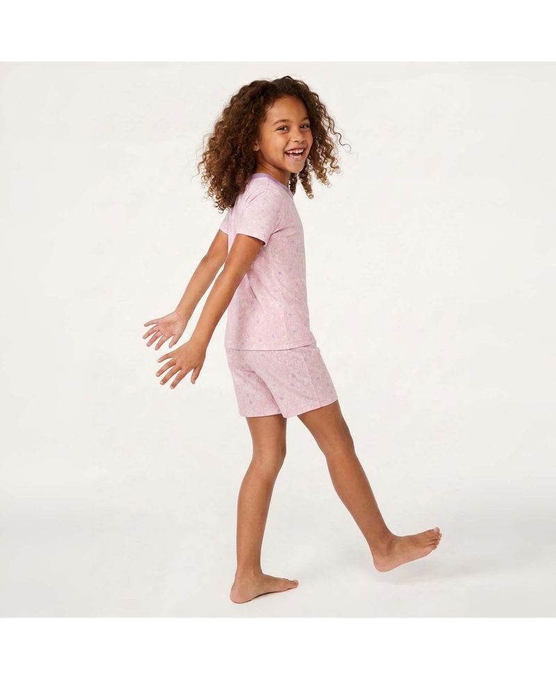 Kids Kids' Fair Trade 100% Organic Cotton 6-14 Tight Fit Shortie Pajamas Set