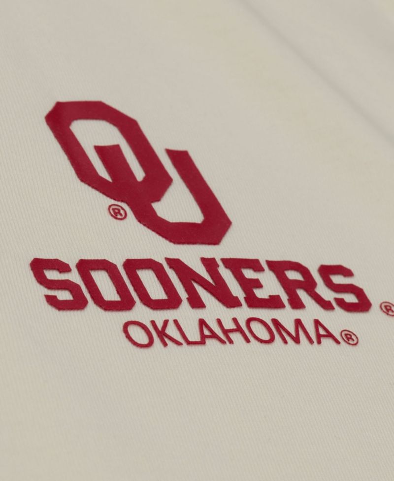 Men's Cream Oklahoma Sooners Core Icon T-Shirt
