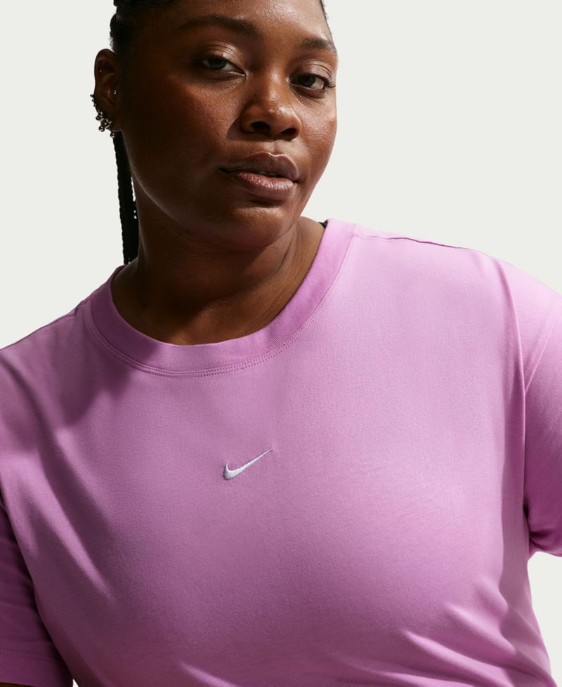 Plus Size Sportswear Crewneck T-Shirt