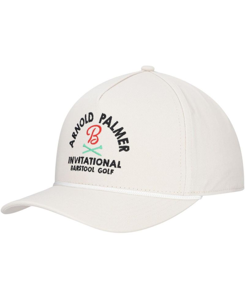 Men's and Women's Cream Arnold Palmer Invitational Adjustable Rope Hat