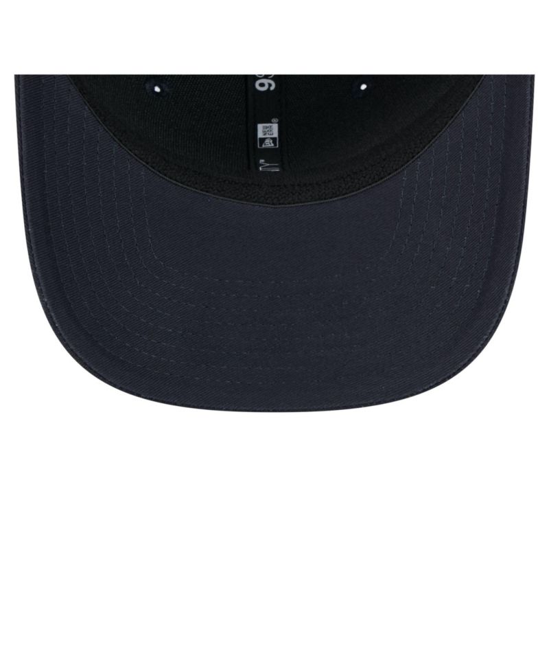 Men's Navy Georgia Tech Yellow Jackets Wordmark Rope 9SEVENTY Stretch-Snap Hat