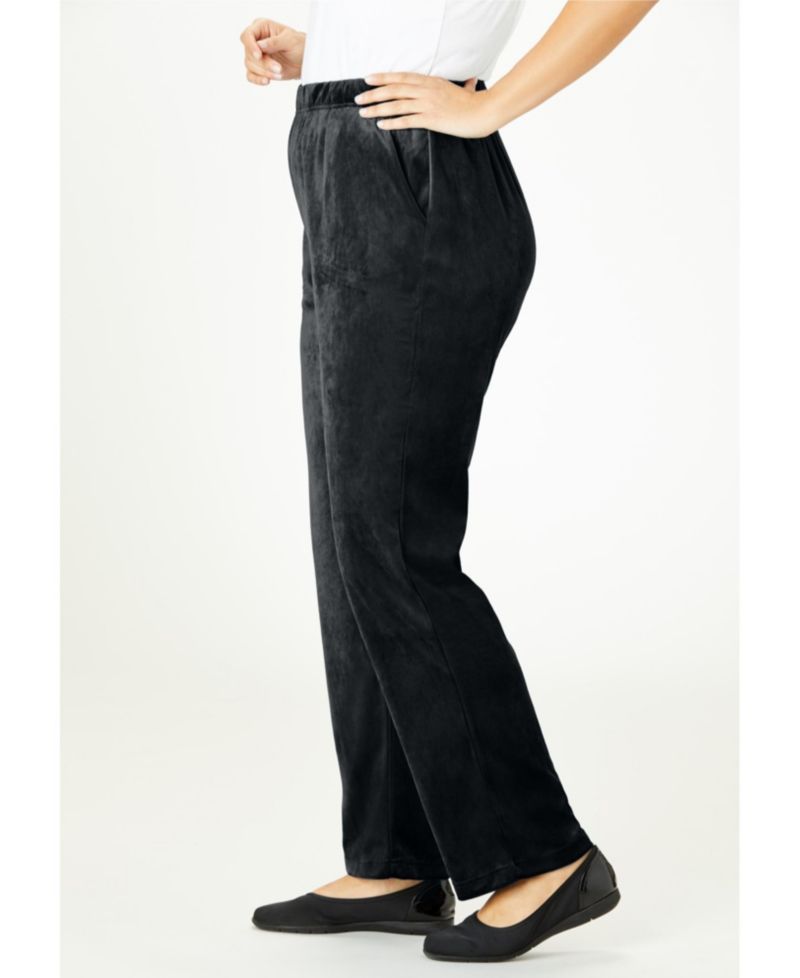 Plus Size Velour SweatPants