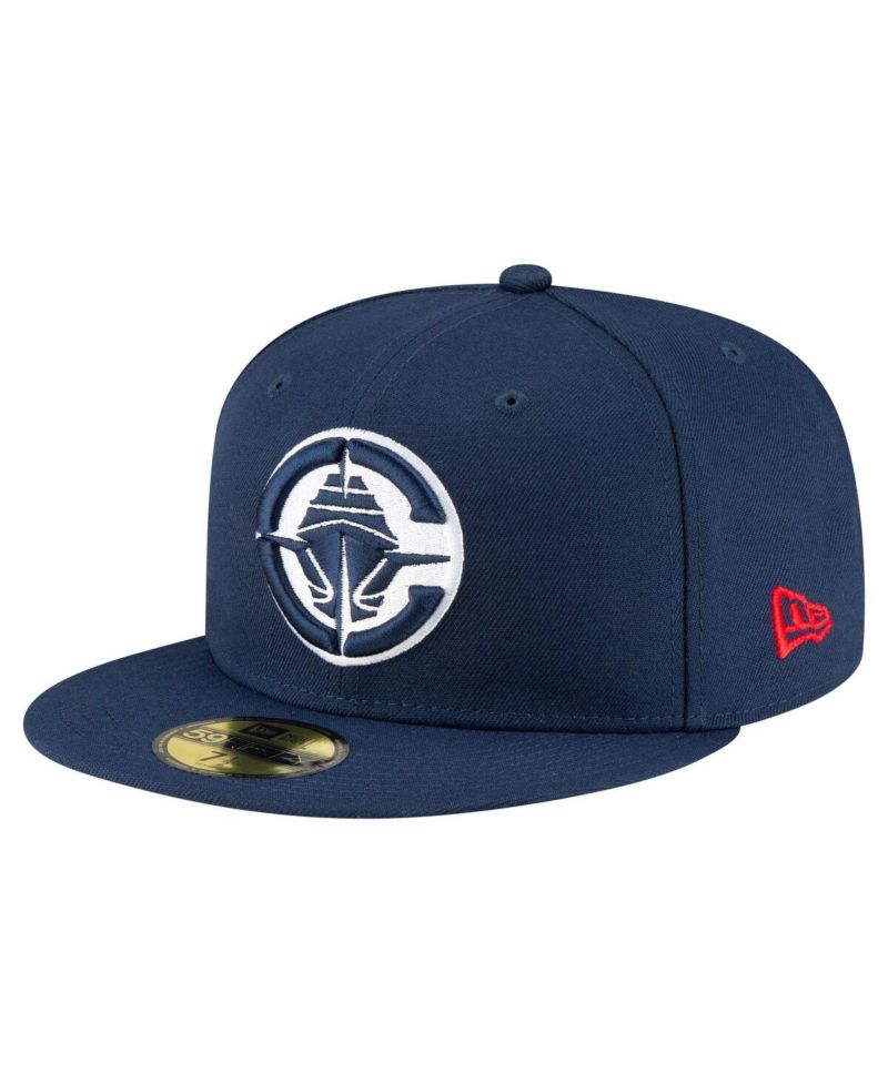 Men's Navy LA Clippers 59FIFTY Fitted Hat