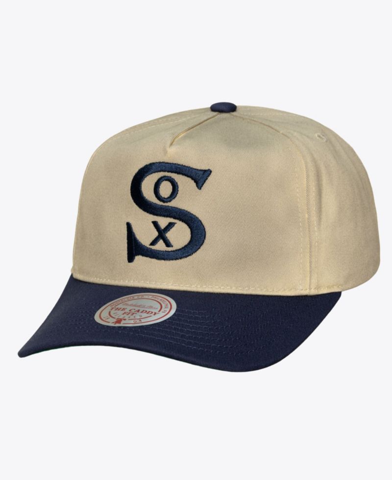 Men's Cream Chicago White Sox Retro Roots Deadstock Cooperstown Snapback Hat
