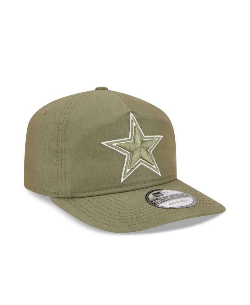 Men's Olive Dallas Cowboys Nylon 19TWENTY Adjustable Hat