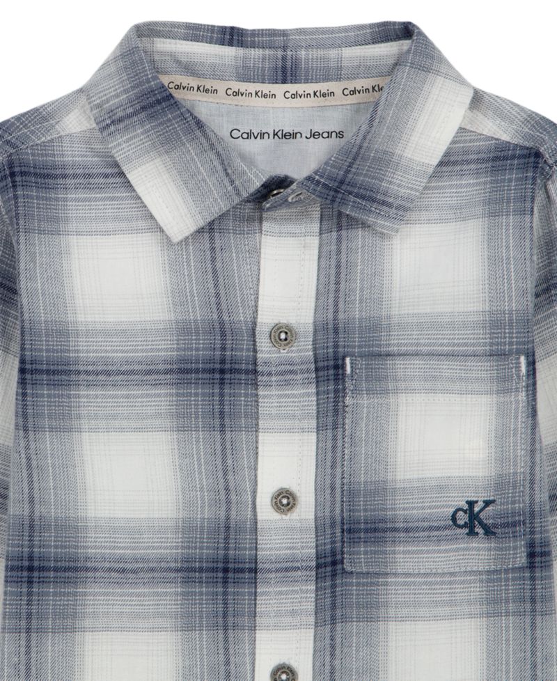 Boys' 2T-7 Long-Sleeve Shirt and Pants, 2-Piece Set