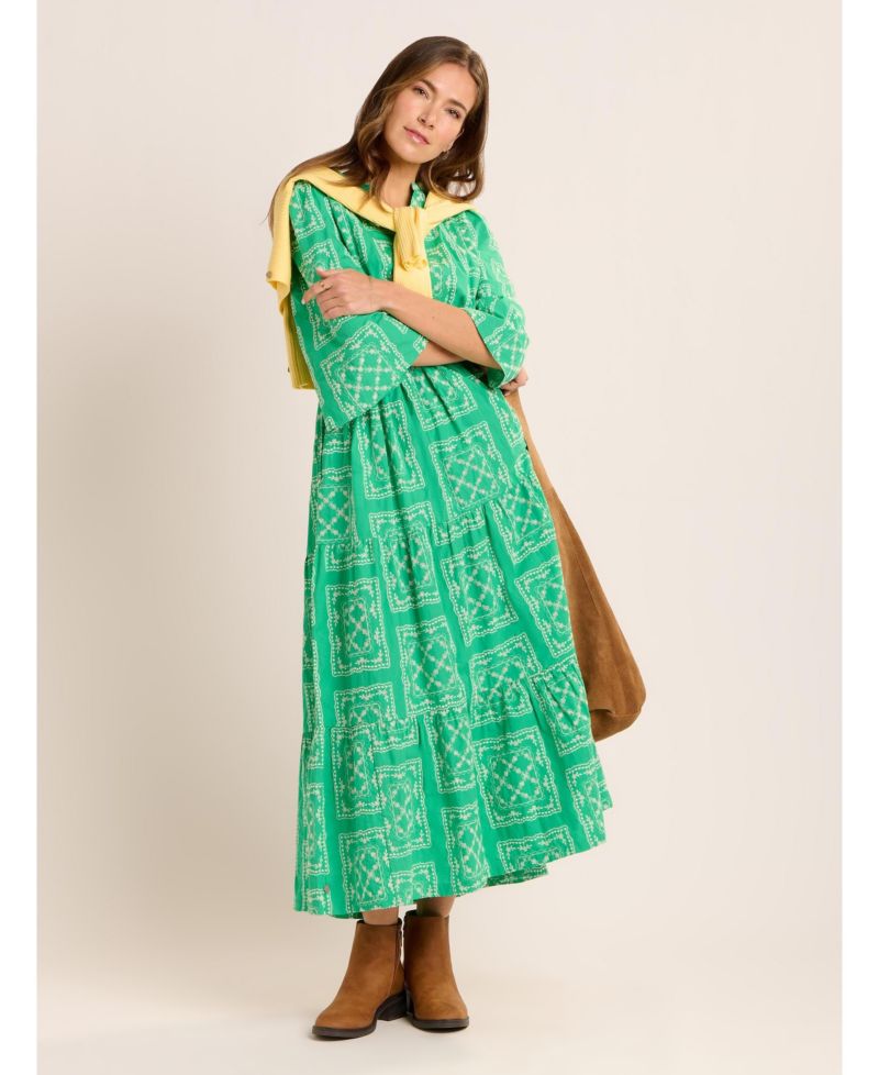 Women's Clarisa Embroidered Maxi Dress