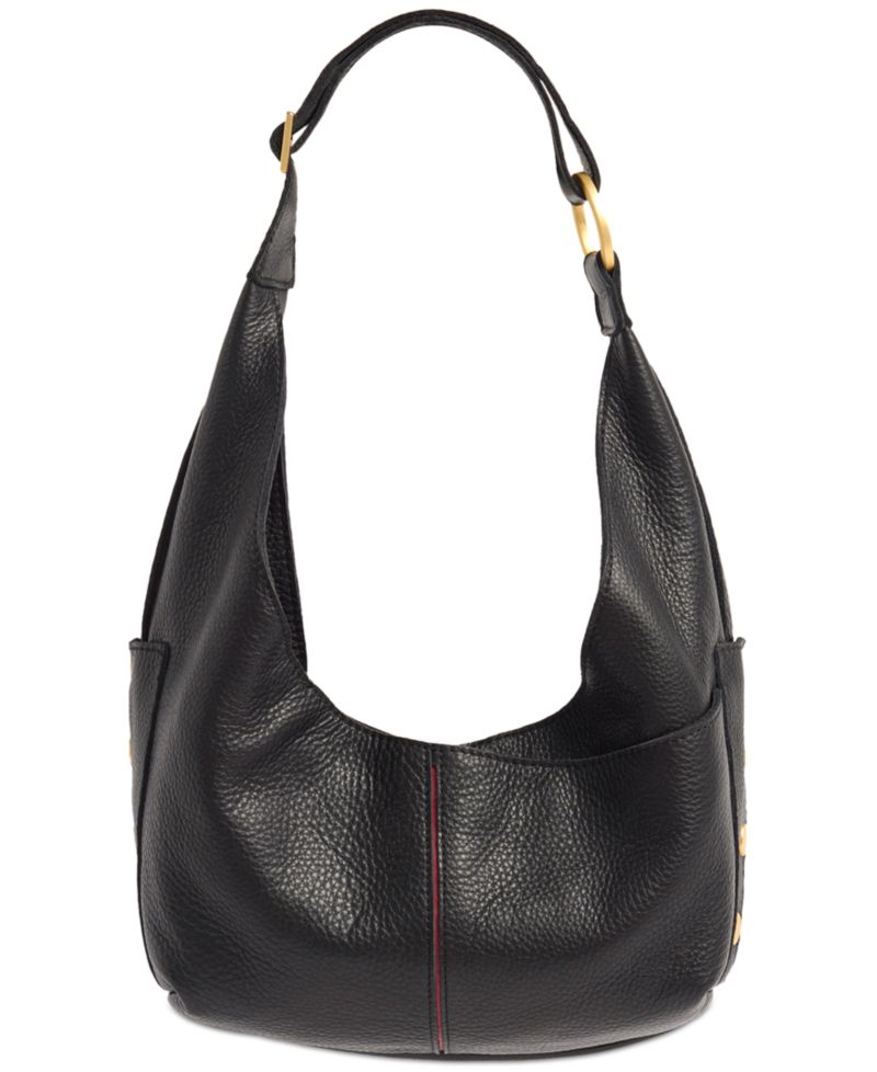 Tom Zipper Small Leather Hobo Handbag