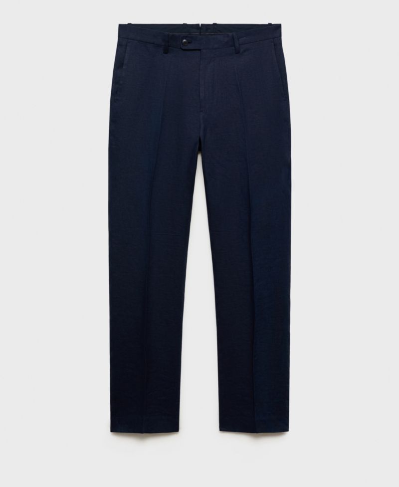 Men's Slim-Fit Tailored Trousers