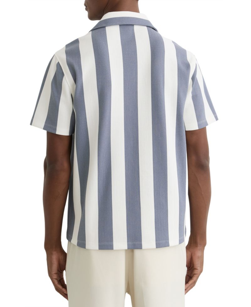 Men's Dexter Block Stripe Cuban Shirt