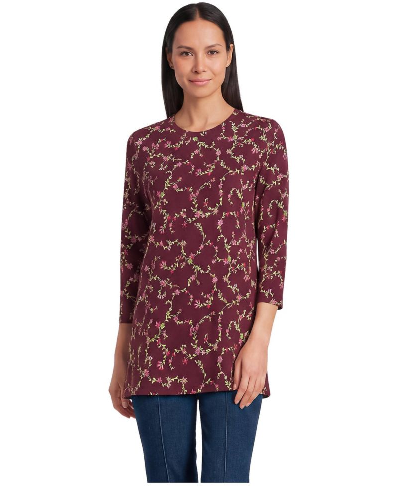 Women's 3/4 Sleeve Cotton Supima Tunic