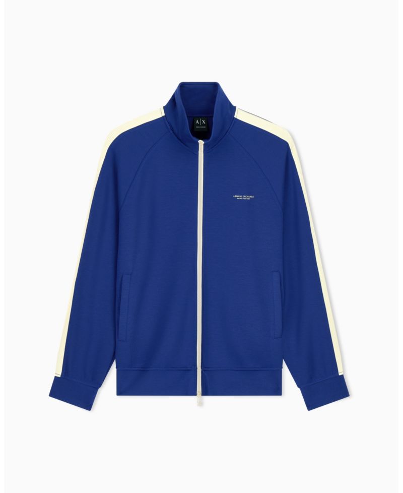 Men's Full Zip Taping Modal Jacket