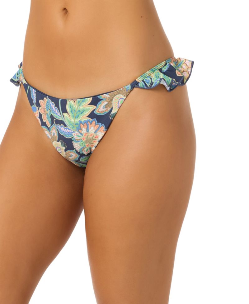 Women's Mermaid Floral Jalisco Pull-On Bikini Bottom
