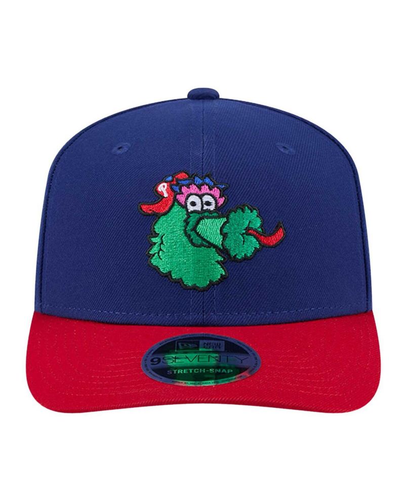 Men's Royal Philadelphia Phillies Two-Tone Phanatic 9SEVENTY Stretch-Snap Hat