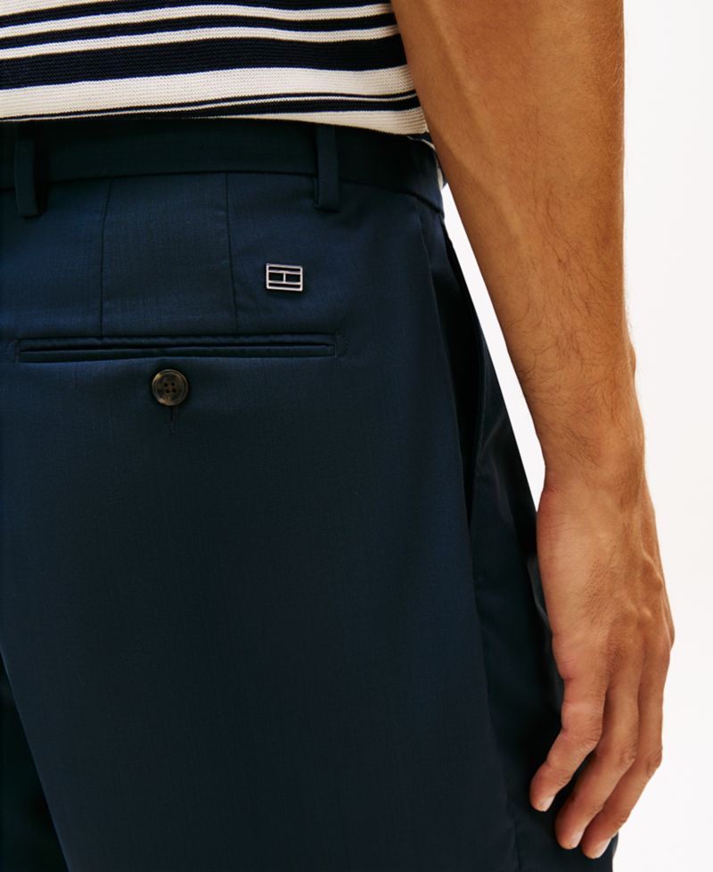 Men's 10" Summer Wool Regular-Fit Dress Shorts
