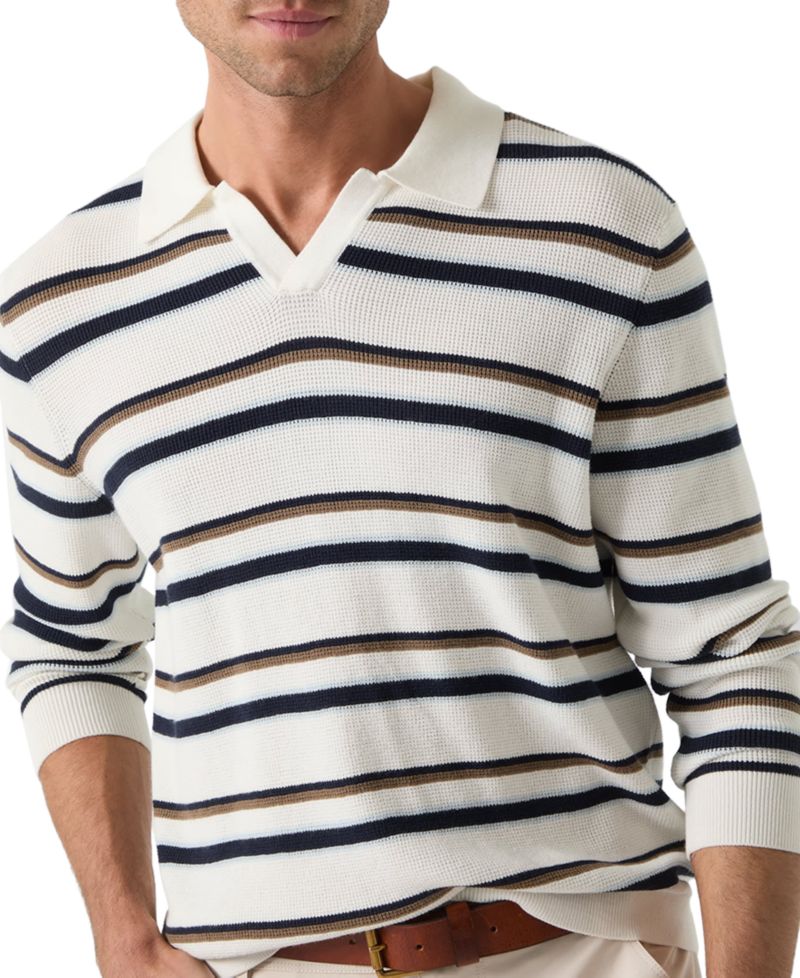 Men's Stanton Striped Polo Shirt