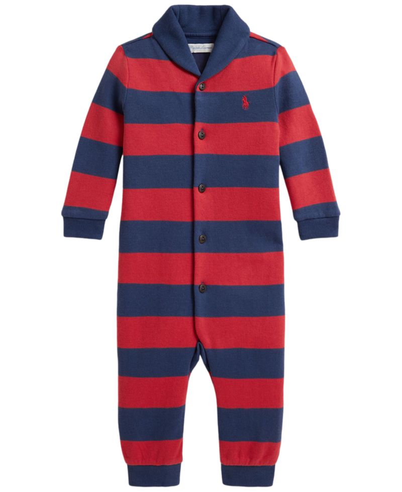 Baby Boys' Long-Sleeve Coverall