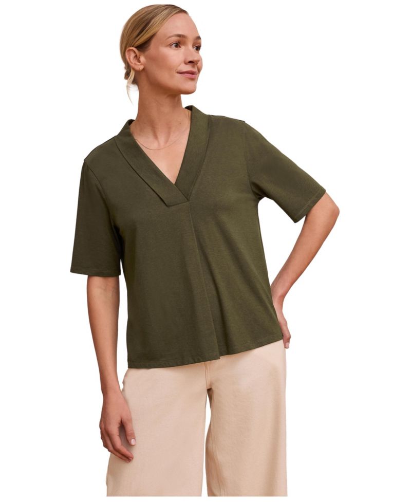 Women's Relaxed V Neck T-Shirt