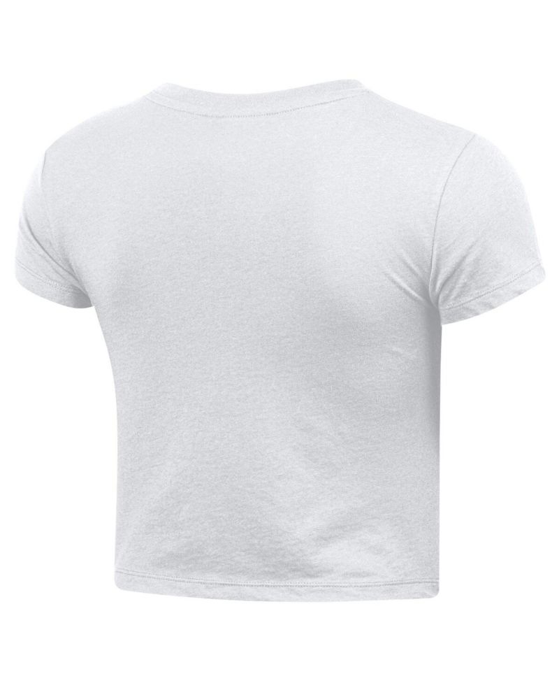 Women's White USC Trojans Core Baby T-Shirt