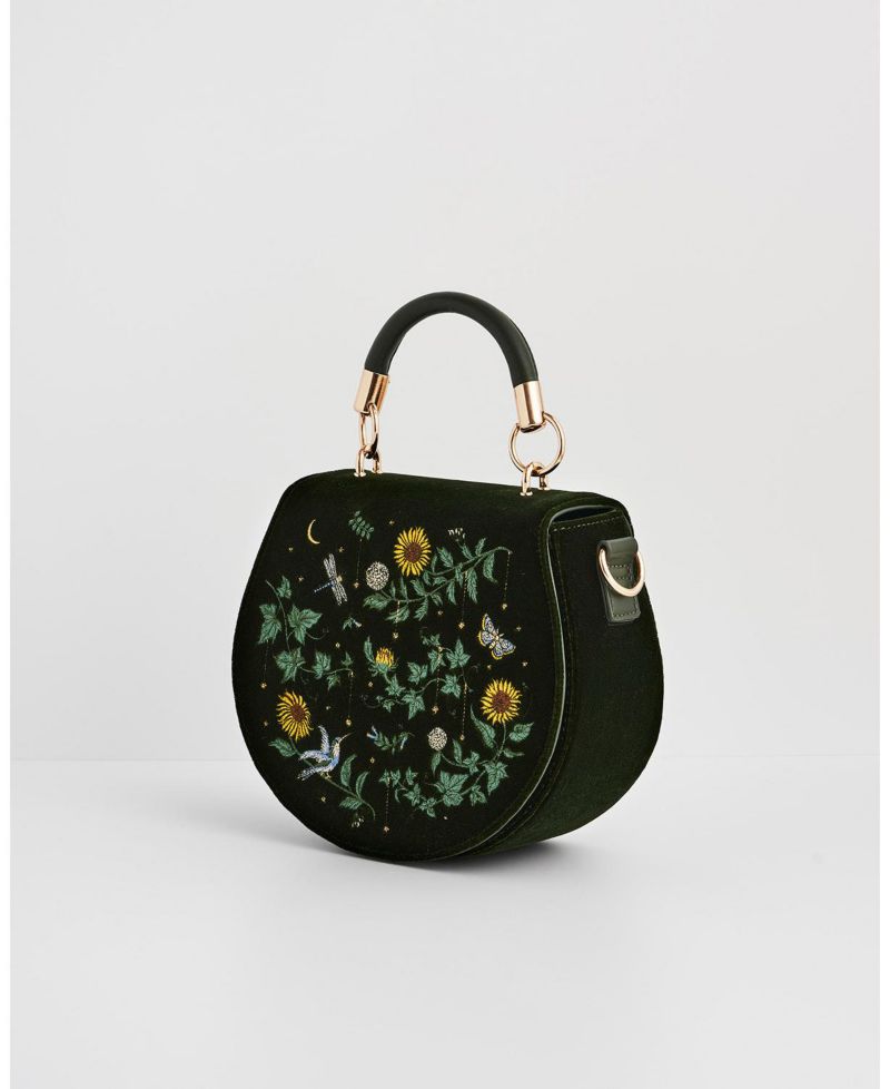 Women's Charlotte Sunflower Top Handle Bag