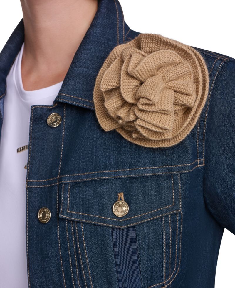 Women's Sonia Five-Button Front Trucker Jacket