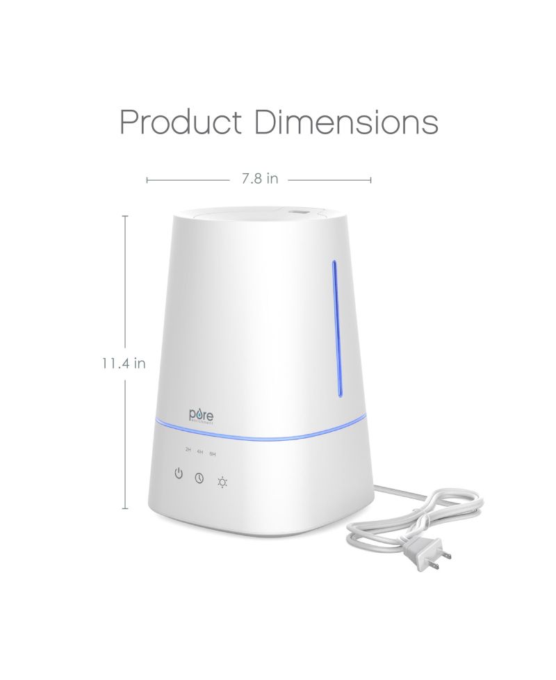 Hume Max Top Fill Humidifier - White