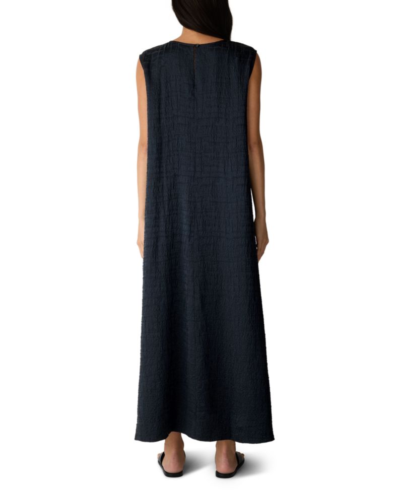 Women's Silk Sleeveless Maxi Dress